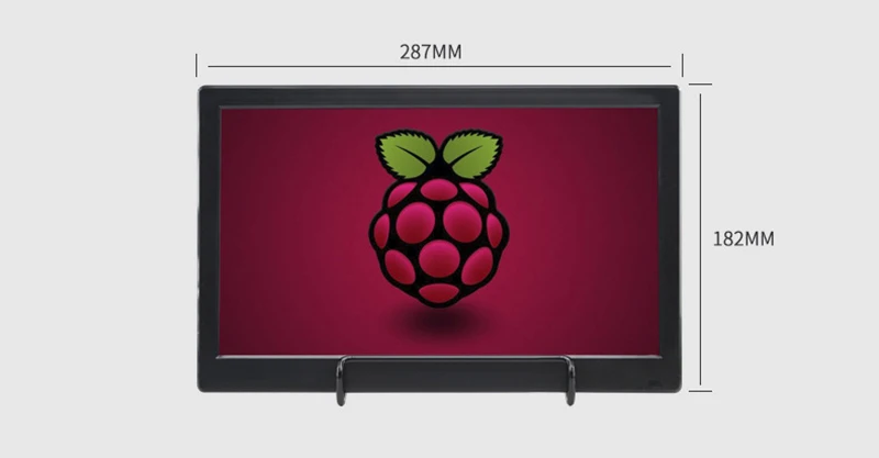 11.6 inch Portable Display LED Monitor 1366x768 HD Display Computer Monitor HDMI-Compatible VGA AV BNC TV for PS4 XBOX Switch