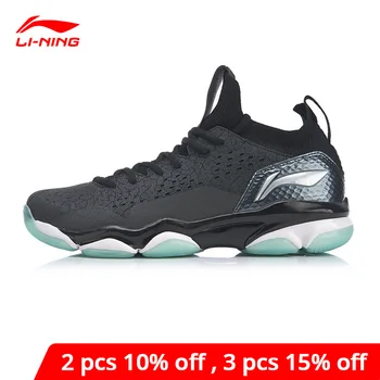 Мужская обувь для бадминтона Li-Ning SONIC BOOM 2,0, профессиональная обувь для бадминтона с наконечником, прочная спортивная обувь li ning AYZP001 XYY108
