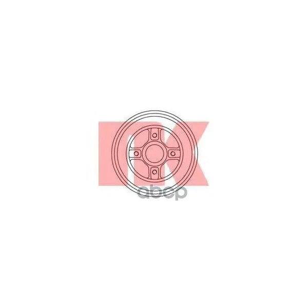 Барабан Тормозной Nissan Note 06-/Micra 03- Nk 252220 Nk арт. 252220