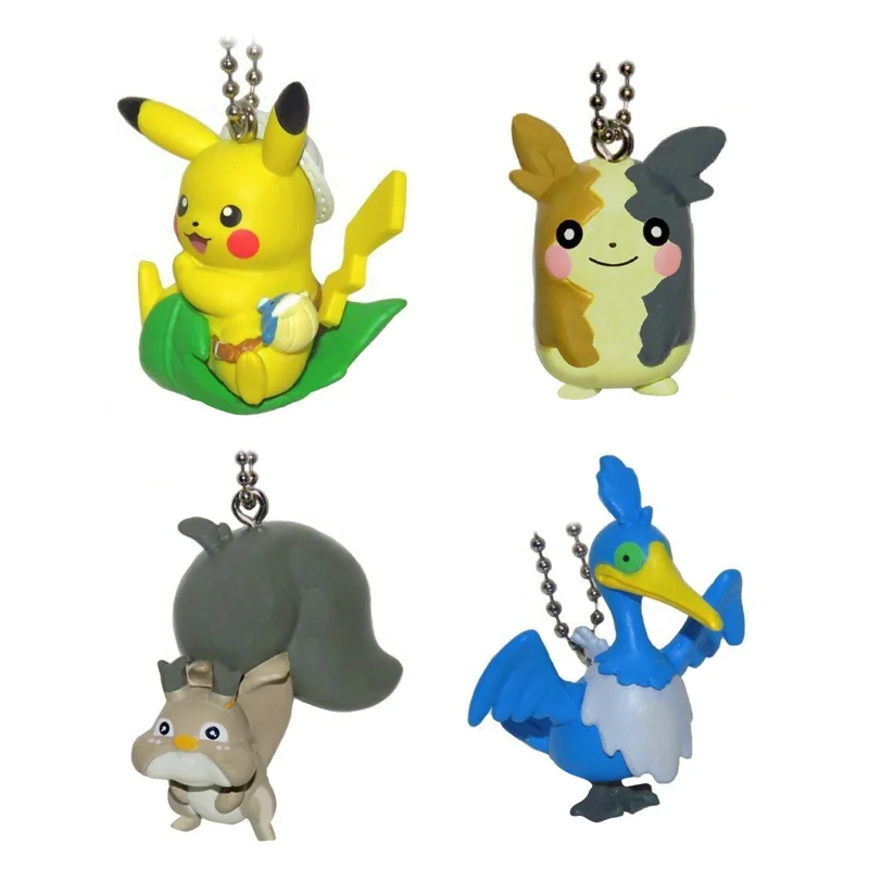 Bandai Genuine Gacha Pokemon Theater Version Coco Keychain Pikachu Morpeko  Zarude Flygon Cramorant Skwovet Action Figure Toys - Action Figures -  AliExpress