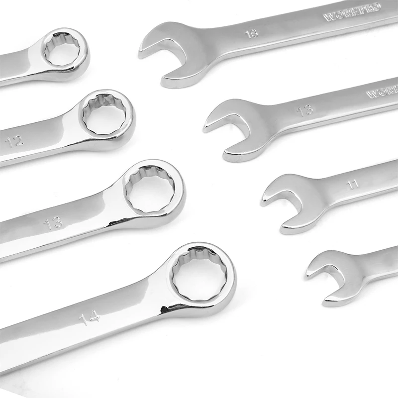 WORKPRO 123PC Mixed Tool Set Mechanics Tool Set Ratchet Spanner Wrench Socket Set 2019 New Design