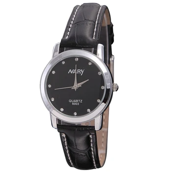 

Vintage Women Watches Simple Rhinestone Designer Ladies Wrist Watch Leather Quartz Wristwatch Clock reloj mujer relogio feminino