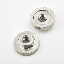 Jeu d'écrous hexagonaux pour meuleuse d'angle, accessoires de Modification pour filetage de broche 14mm, 2 pièces