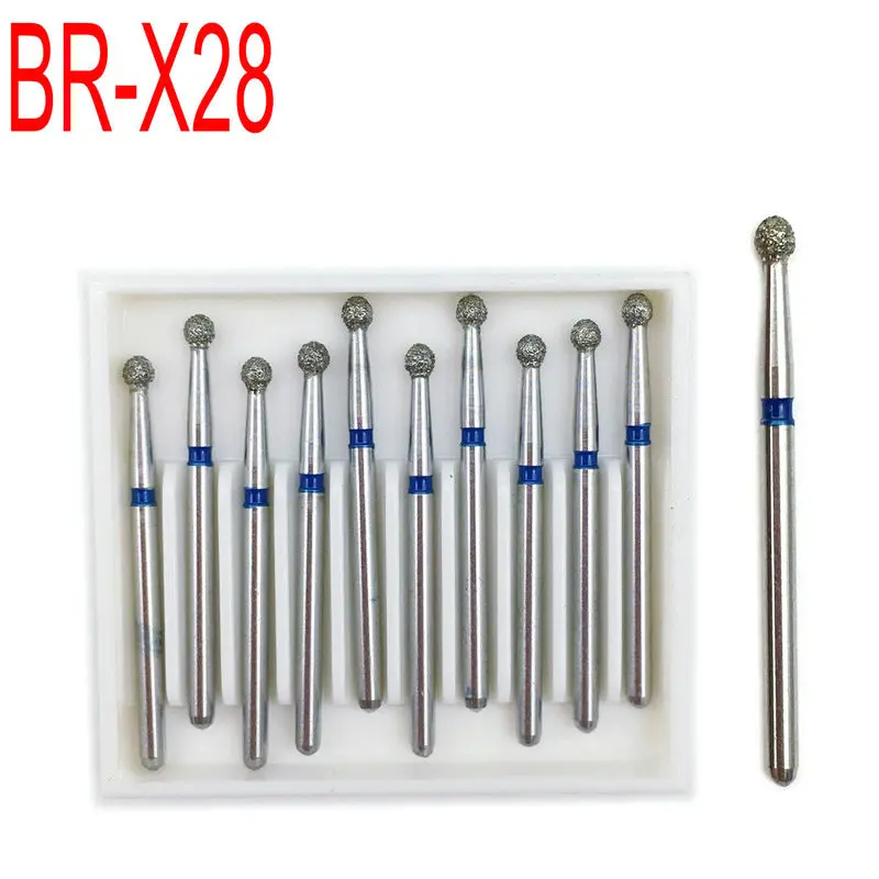 Алмазные Боры для стоматологической лаборатории 10 шт. сверла боры