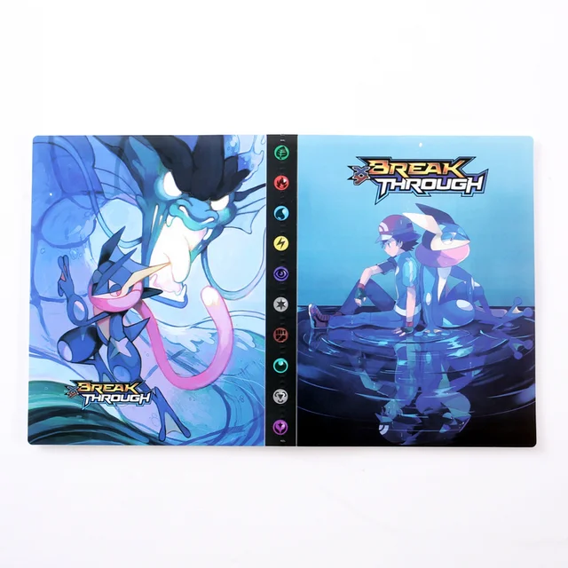 240Pcs Pokemon Album Book Cartoon Card Anime Charizard Map Folder Game Card VMAX GX Holder Collection Loaded Kid Cool Toy Gift 3