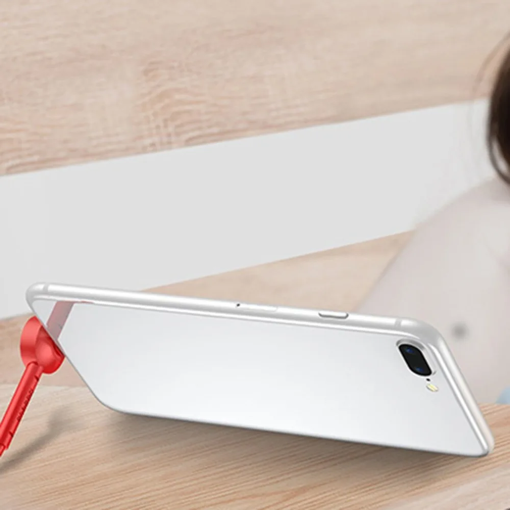 2 в 1 гибкий Micro USB кабель для передачи данных зарядный шнур 1,2 м Быстрая зарядка телефонный кабель для передачи данных кронштейн Подставка держатель