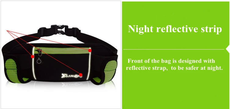 Outdoor Running Bag Men Women Cycling Waist Bags with Kettles Multifunctional Hiking Climbing Jogging Fitness Bicycle Belt Pouch