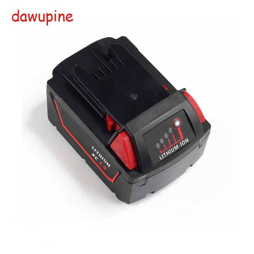 Dawupine DCB200 20V 4.0Ah Li-Ion Батарея для Dewalt 18V 4000 мА/ч, DCB200 DCB201 DCB203 DCB204 электрическая дрель Батарея