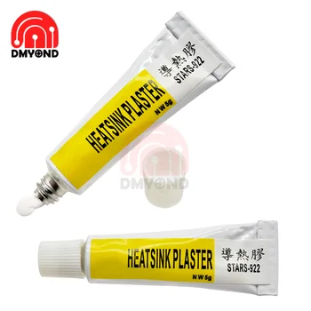 

5pcs/lot Stars-922 Thermal Pad Conductive Heatsink Plaster Viscous Adhesive Glue for Chip Cooler Radiator Cool Heat Sink Sticky
