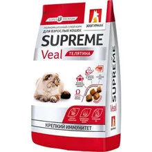 Корм сухой «Зоогурман» Supreme Veal, для кошек, телятина, 350г