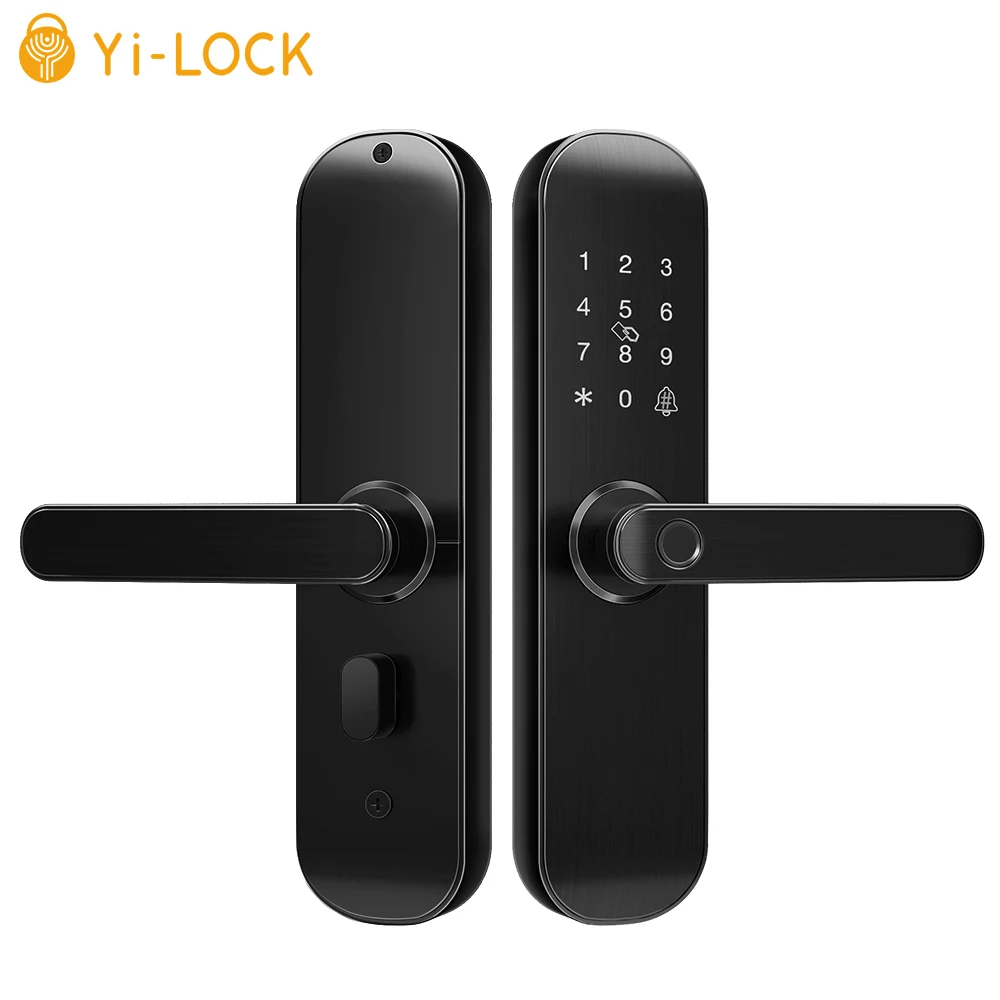 

Yi-LOCK Biometric Fingerprint Lock, Security Intelligent Lock With WiFi Password RFID APP Remote Unlock,Smart Lock Electronic