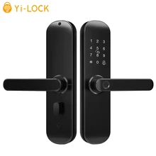 Yi-LOCK Biometric Fingerprint Lock, Security Intelligent Lock With WiFi Password RFID APP Remote Unlock,Smart Lock Electronic Yi-LOCK Biometric Fingerprint Lock, Security Intelligent Lock With WiFi Password RFID APP Remote Unlock,Smart Lock Electronic