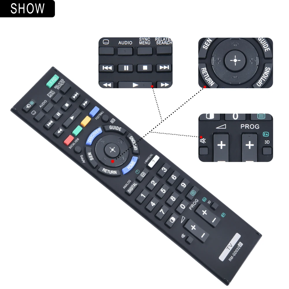 Vhbw Télécommande Compatible Avec Sony KDL-40EX650, KDL-40EX653, KDL - Foto 9