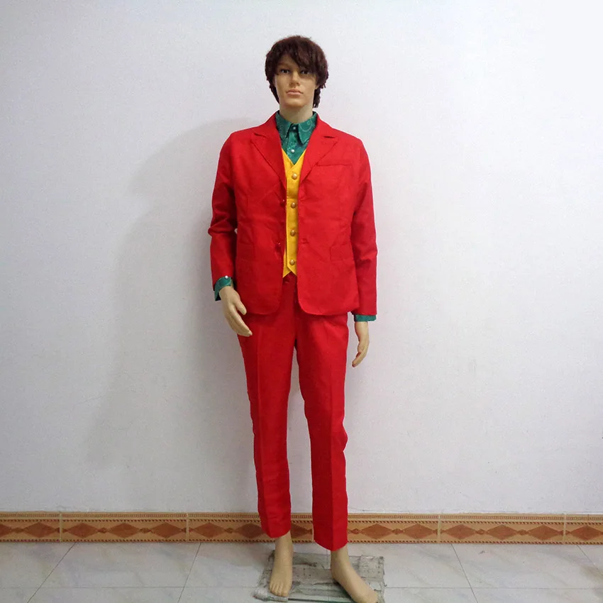 Костюм Джокера Хоакина Феникса клоуна костюм Артура флека для вечевечерние