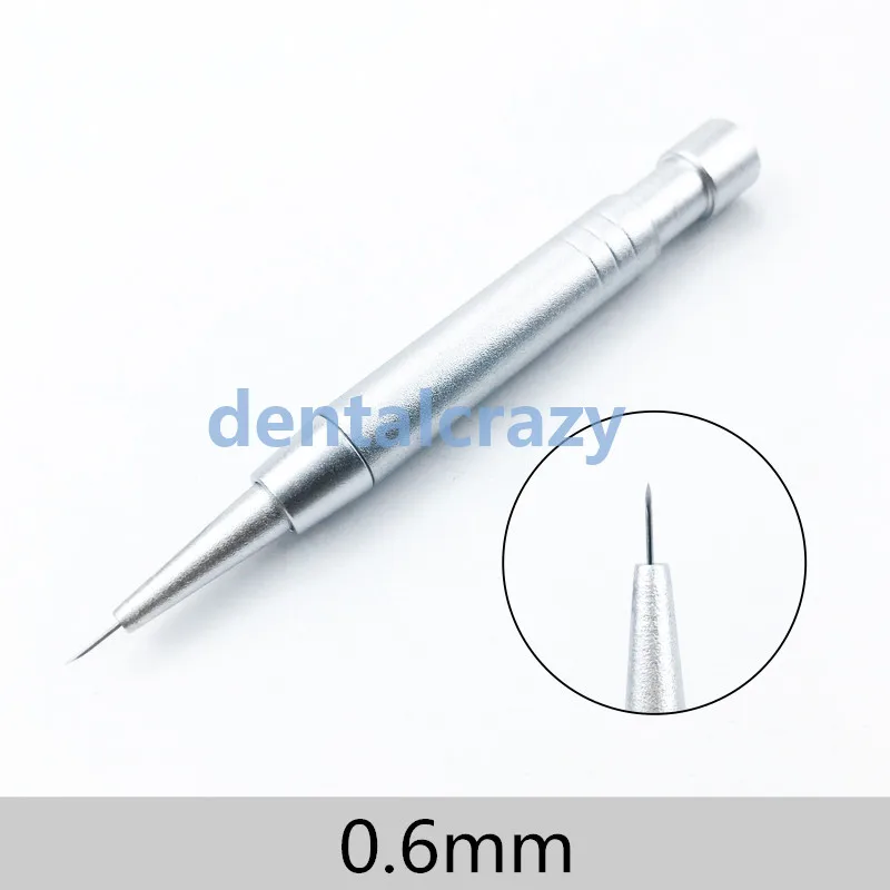 1set - 0.6mm Ручные имплантированные инструменты, инструменты для посадки волос, инструмент для трансплантации волос, ручка для посадки волосяных фолликул - Цвет: 1set - 0.6mm
