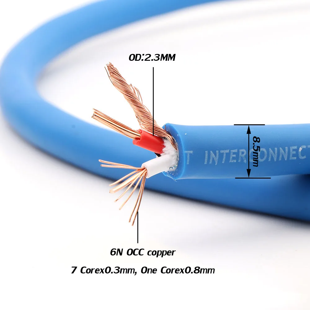 

X416 Yter Interconnect Cable Bluk Audio Interconnect Cable CD Play AMP Audio RCA Cable