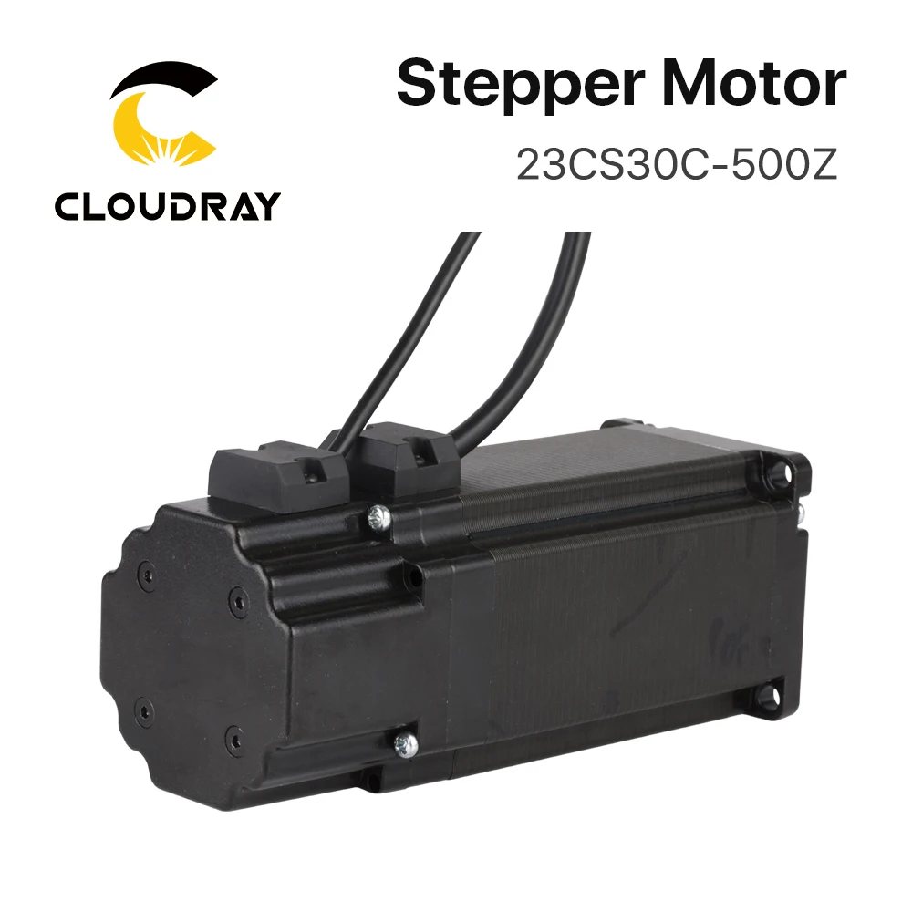 Cloudray Nema 23 스테퍼 모터, CNC 레이저 3D 프린터용 브레이크 포함 스테퍼 모터, 그라인드 폼 플라즈마 컷, 2 상, 143mm, 3N.m, 5A