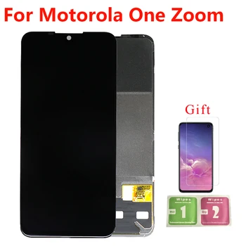 

6.39" For Motorola Moto One Zoom XT2010 XT12010-1 LCD Display Touch Screen Digitizer One Zoom LCD Assembly Replacement