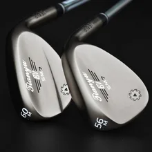 Профессиональные клюшки для гольфа, высокое качество, мужские бункеры, клинья для гольфа, нержавеющая сталь, 50 ° и 60 °, песочный столб