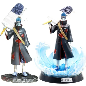

Naruto Shippuden Akatsuki Hoshigaki Kisame Shark Might Guy Naruto Figure GK Akatsuki Ring Collectible Model Christmas Toys