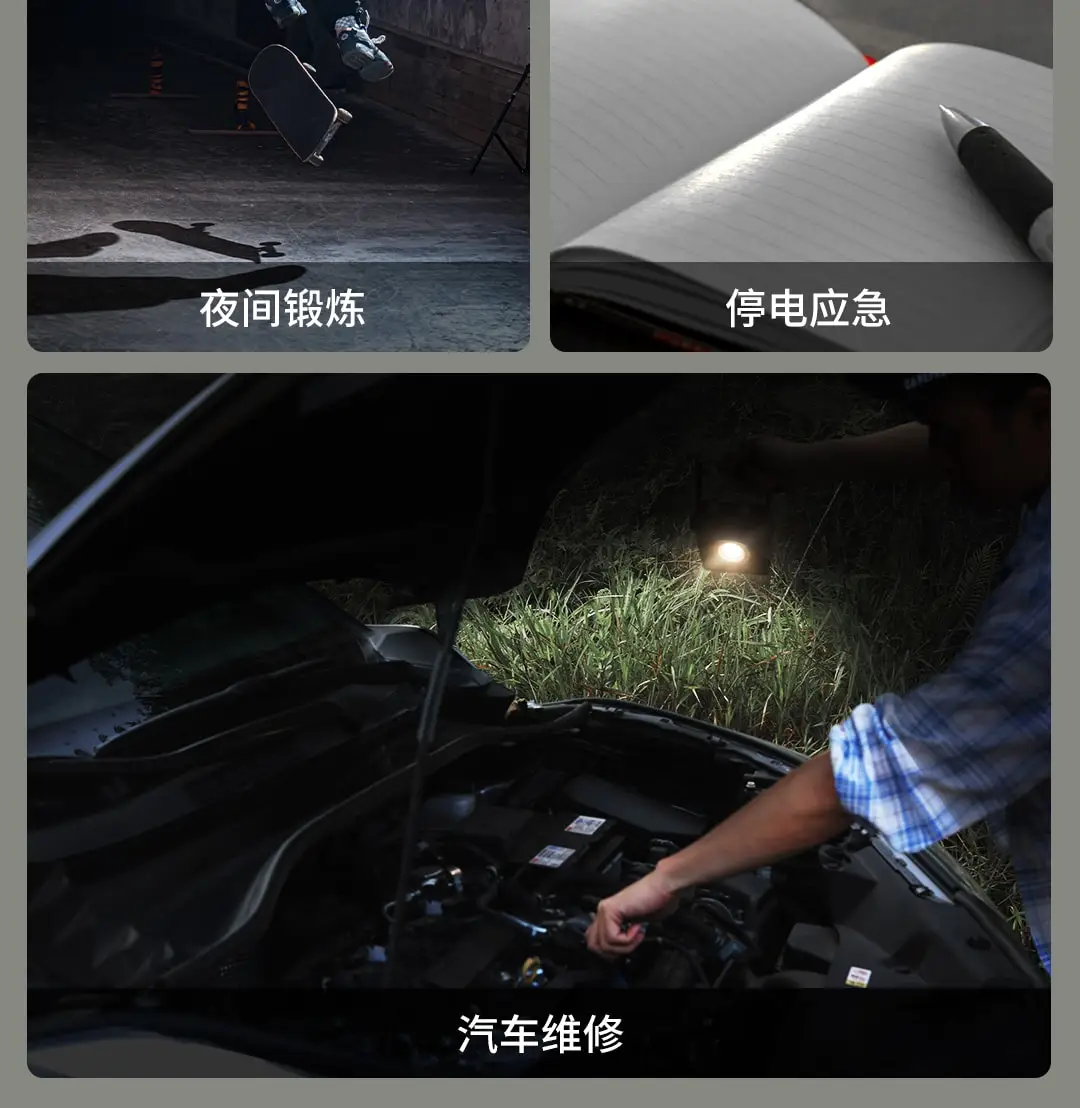 Xiaomi NEXTOOL 1800LM 13500mAh Portable Strong Light Super Bright Waterproof Outdoor Camping Fishing Work Light  Emergency Lamp