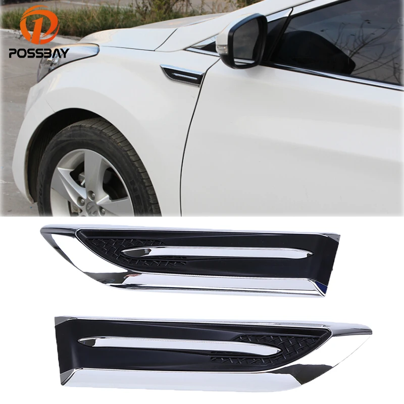 2 шт. автомобильные 3D Наклейки для вентиляции крыльев|air flow|side air ventscar side vents |