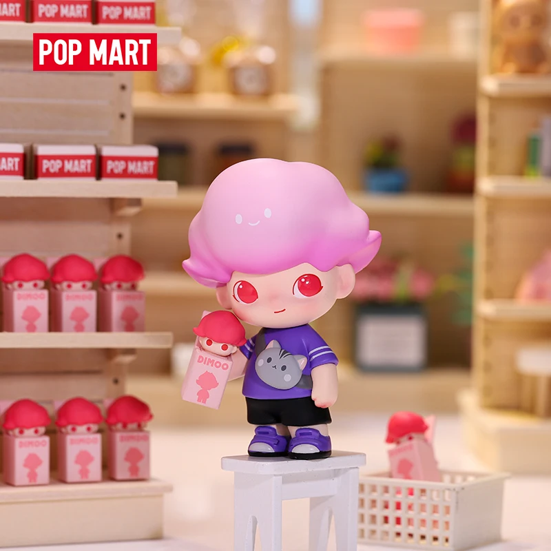 POP MART Dimoo Life Университетская серия Коллекционная Кукла коллекционная Милая экшн