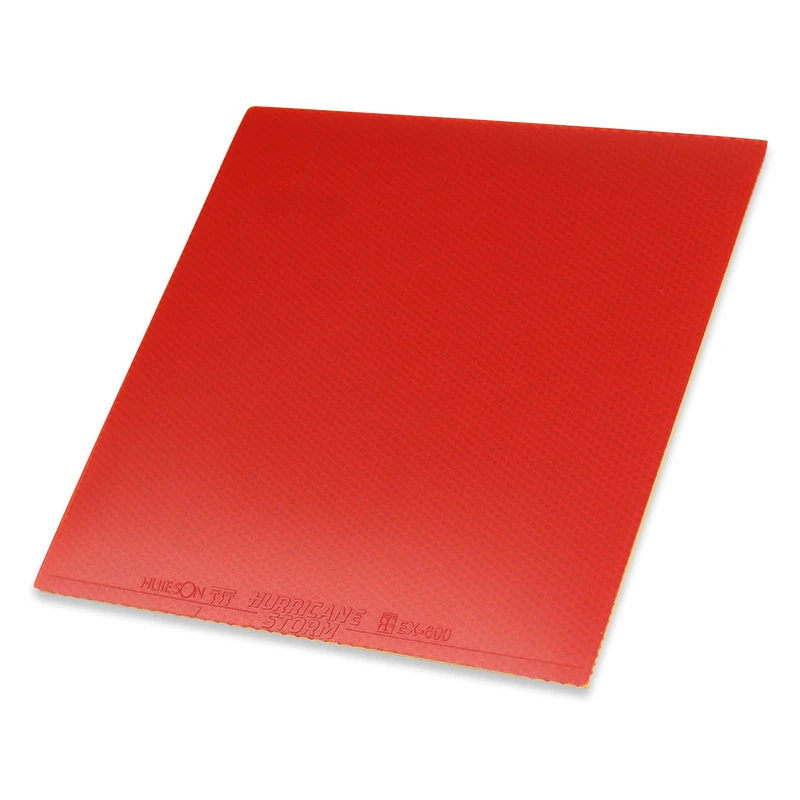 HUIESON Table Tennis Rubber HURRICANE-STORM EX-600 2.2MM Durable Ping Pong Rubber Loop & Control for 40+