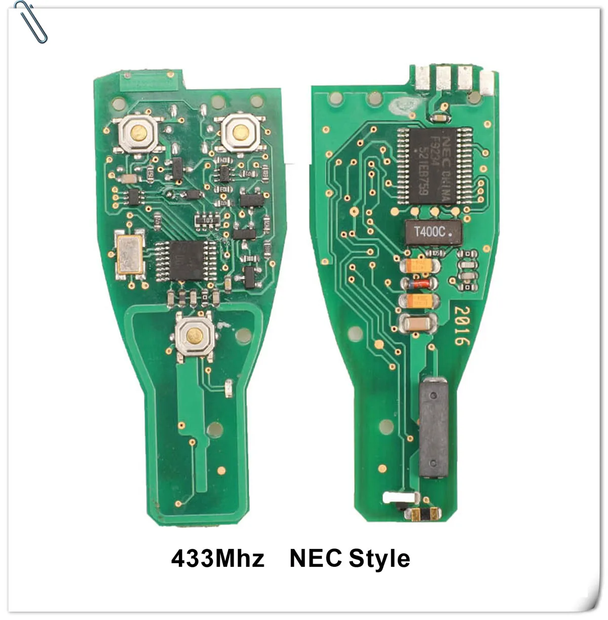 Keyforkess 5pcs NEC 3 Bottoni 433MHz Chiave A Distanza per Mercedes Benz 1998-2012 A B C E G R S Classe CL CLK CLS GL con Circuito di Bordo 8 Keyforkess 5pcs NEC 3 Bottoni 433MHz Chiave A Distanza per Mercedes Benz 1998-2012 A B C E G R S Classe CL CLK CLS GL con Circuito di Bordo - H27b468c5faee406c9ff6415155da30e7I