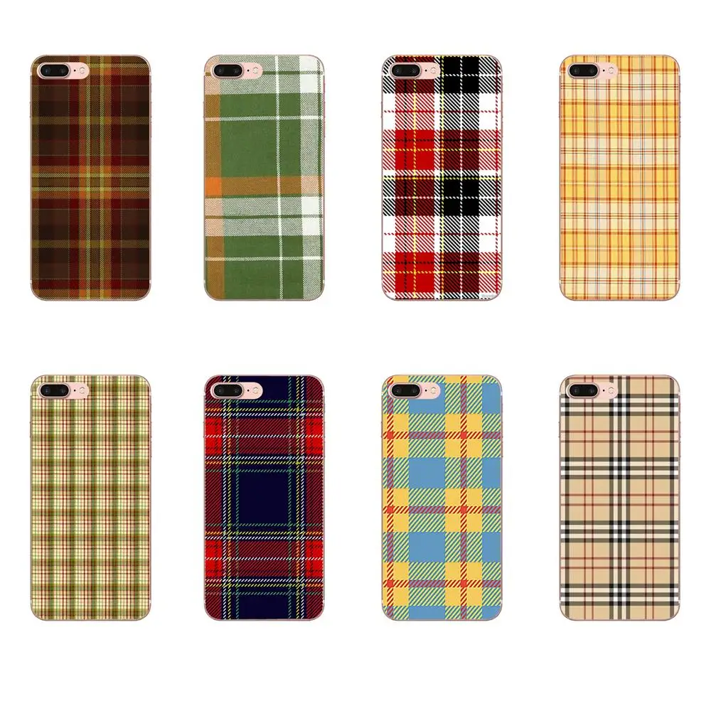

Soft Art Print For Galaxy Alpha Note 10 Pro A10 A20 A20E A30 A40 A50 A60 A70 A80 A90 M10 M20 M30 M40 Colorful Plaid Fabric Print