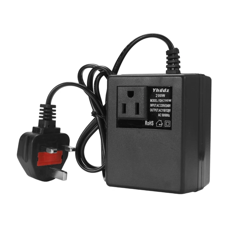 200w 230v To 110v Step Down Transformer Voltage Converter For High