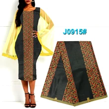 Хлопковая удобная и качественная африканская восковая ткань для одежды, африканская восковая ткань с принтом, Анкара, восковая ткань LBW0911