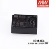MEAN WELL IRM-01/02/03/05/10 PCB Pin Type Switching power supply ac to dc 3.3V 5V 9V12V 15V 24V smps Waterproof dustproof ► Photo 3/6