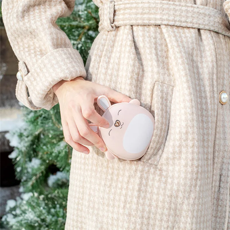 Rechargeable Hand Warmer 6000mAh Electronic Portable hand warmers Instant Heating 100x105x40mm 40DEC0211