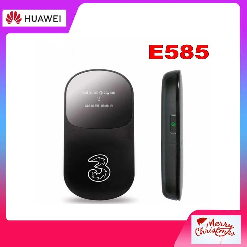

Unlocked Huawei E585 3G 7.2Mbps WiFi Modem Router