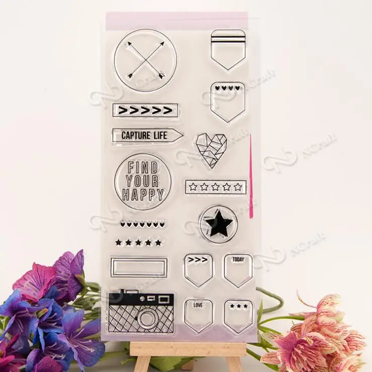 Capture Life Camera Transparent Clear Silicone Stamp for Seal DIY Scrapbooking Photo Album Card Maker Embossing Paper Stencils | Дом и сад
