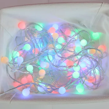 

LED string lighting battery ball string lamp ins decorative lamp