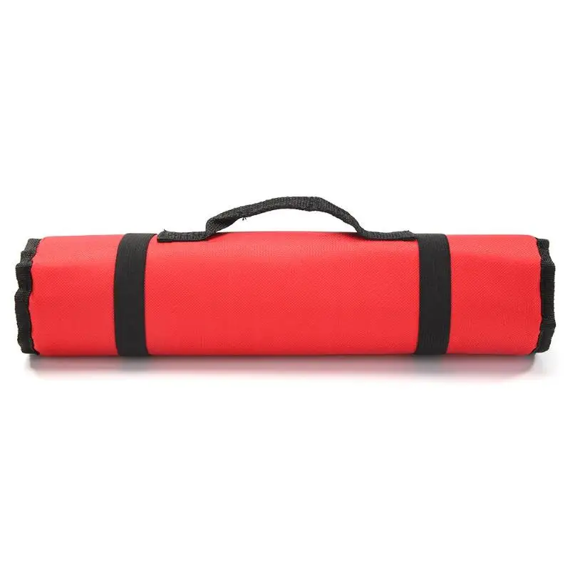 12-18 дюймов Ткань Оксфорд водонепроницаемая сумка для инструментов наплечный набор ручных сумок 22 квадратные многофункциональные ткани Оксфорд складной ключ сумка инструмент - Цвет: 22 Square Red