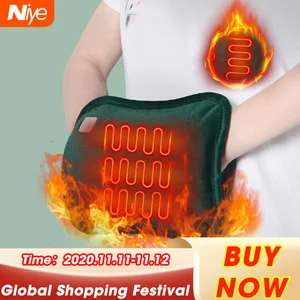 Умная грелка для рук с USB инфракрасным электрическим подогревом, теплая сумка для мужчин и женщин, зимняя Термоодежда, автоматический нагреватель, Прямая поставка - изображение