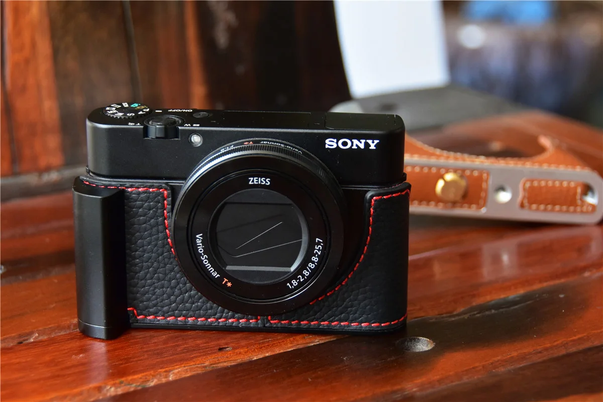 L кронштейн Quick Release/L Пластина для sony RX100 II III IV V VI VII кожаный чехол для камеры Сумка