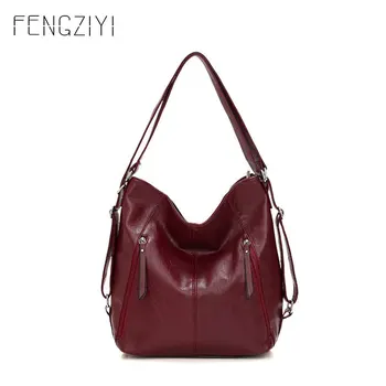 

New Shoulder Bag For Women Pu Leather Luxury Female Bag High Quality Fashion Style Designer Lady Backpack Large Capacity Handbag