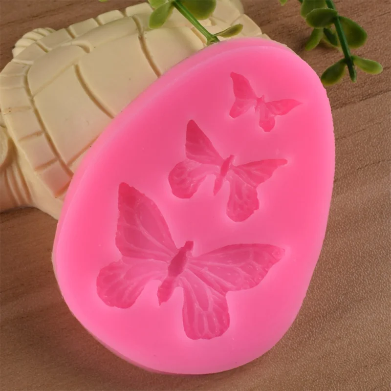 

DIY Unique Silicone Cake Mold Butterfly Shape Chocolate Cake Mold Kitchen Handmade Baking Tool