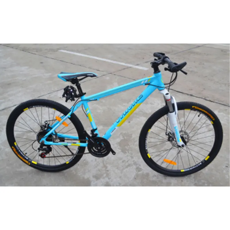 Mountain Bicycle Bike No Rear Shock Absorber Double Disc Brake Oil And Gas Fork Hot Sale Men and Women 21 Speed 26 Inches