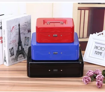 

Mini Safe Password Deposit Box Money Box Money Boxes for Children Hucha Caja Fuerte Piggy Bank with Lock Metal Money Box HH50QG
