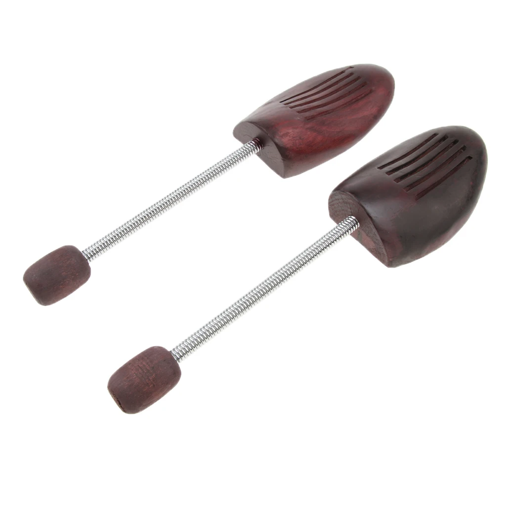 Prettyia Adjustable Shoe Tree Stretcher Shaper Keeper Tension Spring Coil