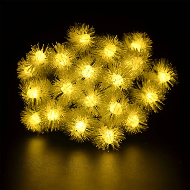 Солнечный 20 LED наружный садовый свет для вечеринки украшения феи лампы гирлянда