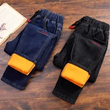 Женские флисовые джинсы, сексуальные зимние джинсовые штаны-шаровары с вышивкой, модные утолщенные теплые уличные брюки, женские обтягивающие джинсы, брюки P9165