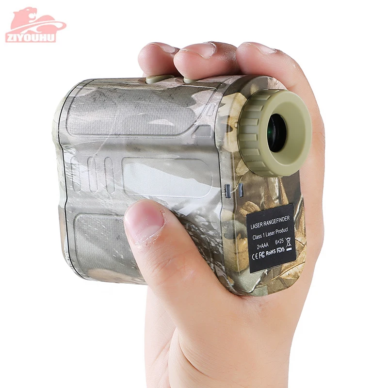 

Fashion Laser Rangefinder 6X Magnification 600M Distance Measurer Speed/Height/Angle Overall Measurement LRF for Golf Hunting