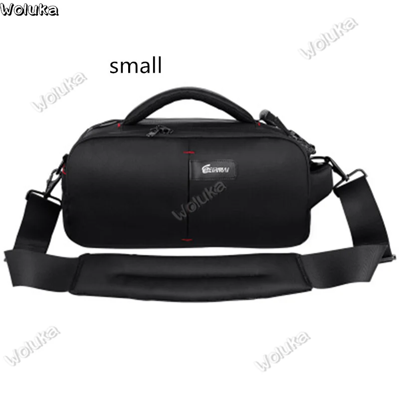 Фото камера видео нейлоновая сумка рюкзак тележка чехол толстый мягкий водонепроницаемый для C/N/S DSLR Длинные линзы VD113V CD50 T03 - Цвет: Small Bag