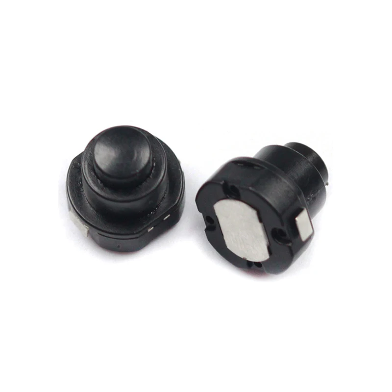 1010X Small Round Cone Circular Flashlight Button Push Switch KAN-10A Self-Locking Switch ON-OFF 20PCS